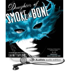 daughter of smoke and bone by laini taylor audiobook