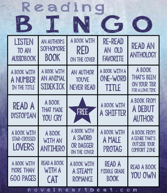 NH reading bingo