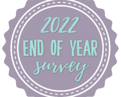 2022 End of Year Book Survey + Reading Stats