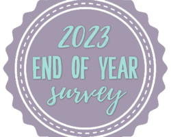 2023 End of Year Book Survey + Reading Stats